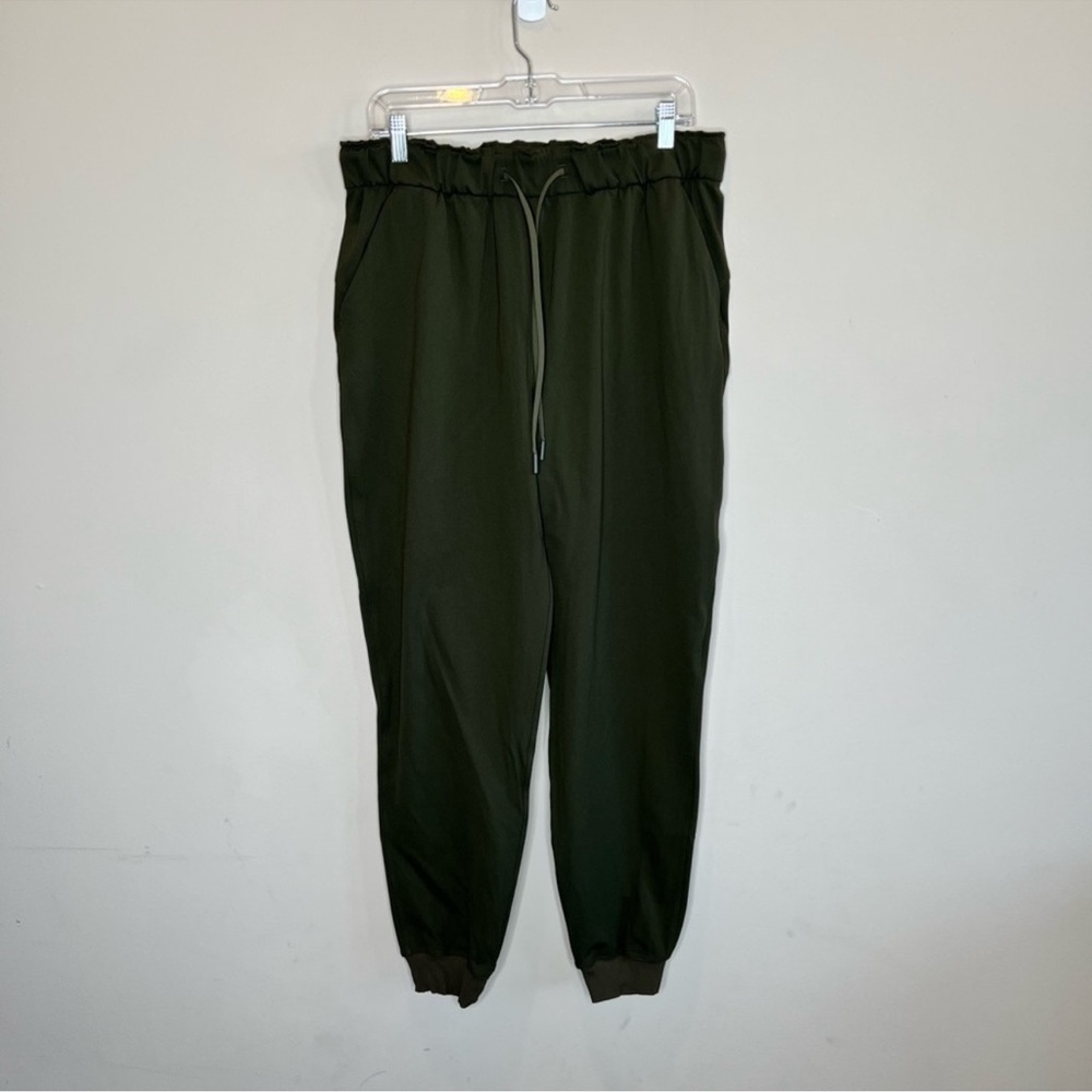 Lululemon Stretch High-Rise Jogger Dark Olive 12 - Picture 3 of 8
